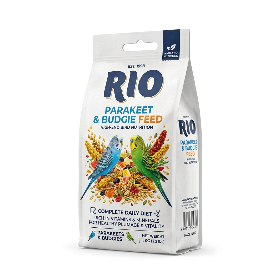 Rio Daily Seed Mix for Budgies & Parakeets (1kg)